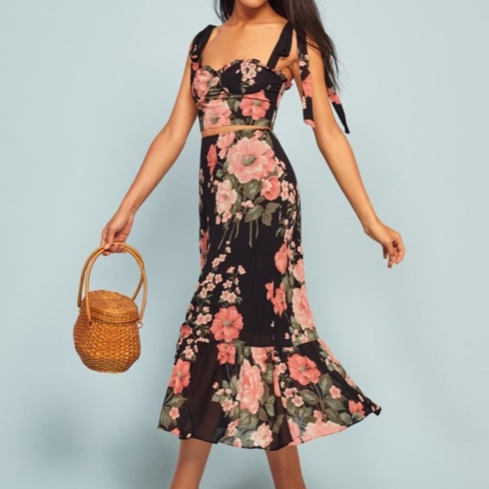 Reformation Liana Two Piece NWT